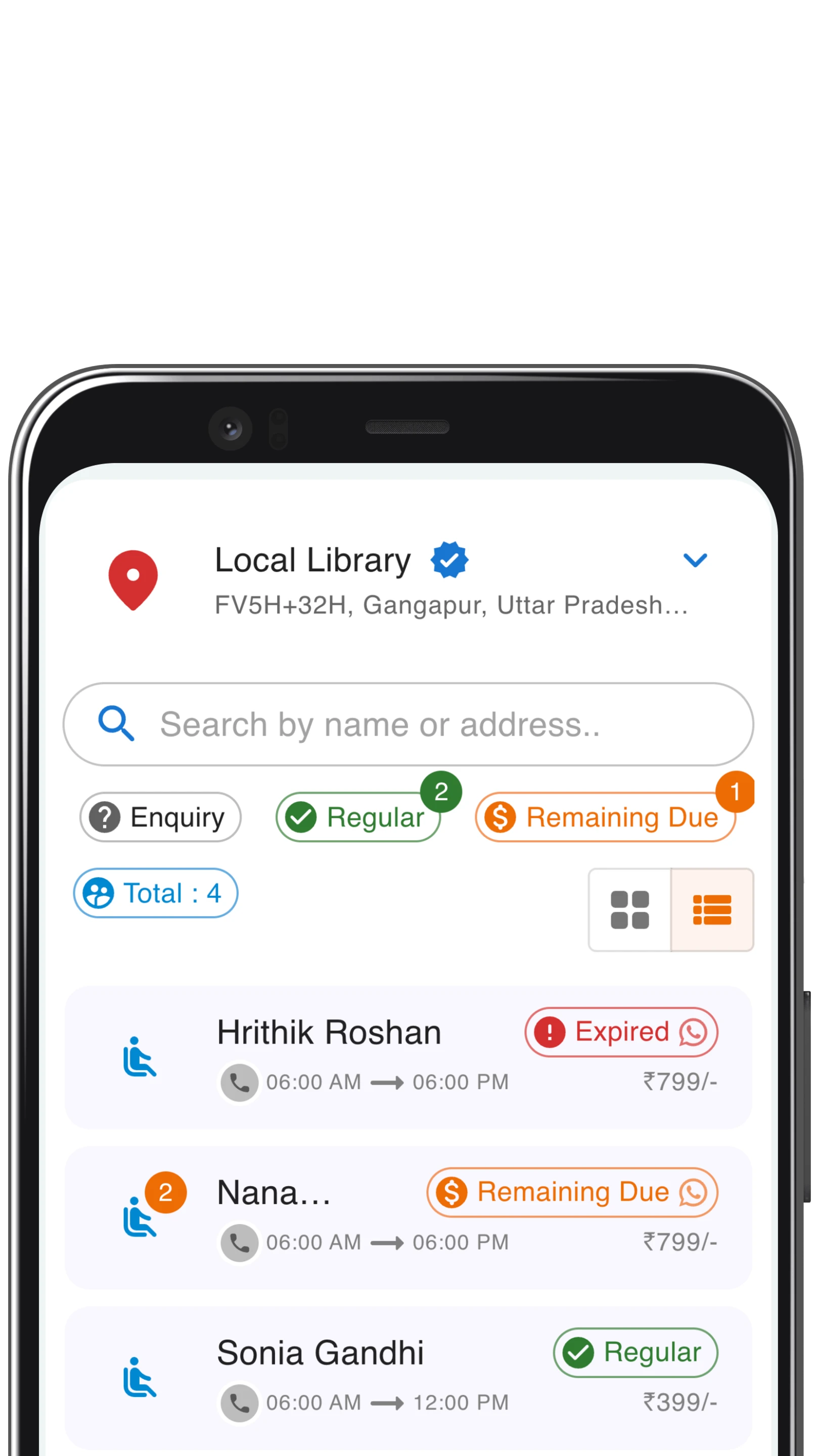 app mockup